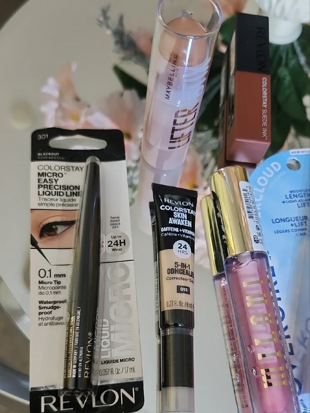 Revlon Pink Lip Gloss, Blush & Neutral Makeup Set